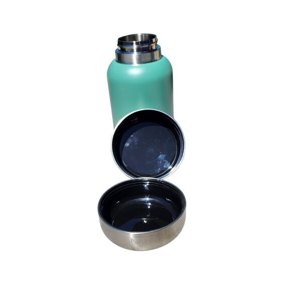 Nalalas Pet 3 in 1 Portable Stainless Steel Water Bottle 32oz - Picture 6 of 13